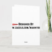 Grußkarte für den Lehrertag 9 Karte (Rückseite)