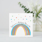 Grußkarte für den Monat der Frauengeschichte (Stehend Vorderseite)