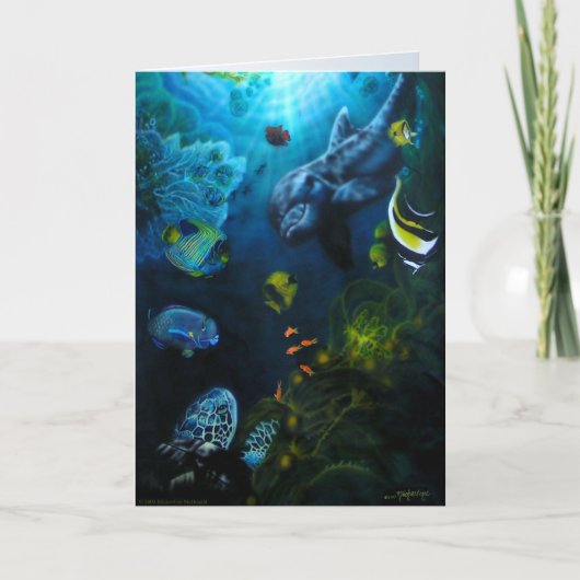 Grußkarte für den Muttermeer Karte (Vorderseite)