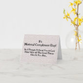 Grußkarte für den Nationalfeiertag Karte (Gelbe Blume)