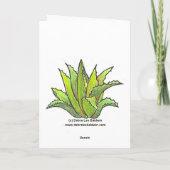 Grußkarte für den Urlaub Feiertagskarte (Rückseite)