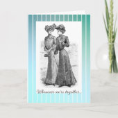 Grußkarte für die beste Freundschaft Feiertagskarte (Vorderseite)