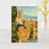 Grußkarte für die Kunst, Kathedrale Karte (Gelbe Blume)