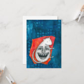 Grußkarte für die Maus Karte (Vorderseite/Rückseite Beispiel)