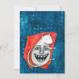 Grußkarte für die Maus Karte