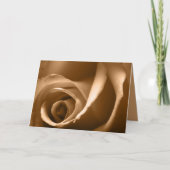 Grußkarte für die Rose Herbst Einladung (Vorderseite)