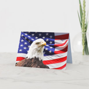 Grußkarte für die Unabhängigkeit Amerikas Feiertagskarte