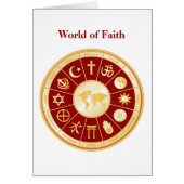 Grußkarte für die Welt des Glaubens anpassen (Vorne)