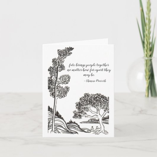 Grußkarte für die Wohltätigkeit Karte (Vorderseite)