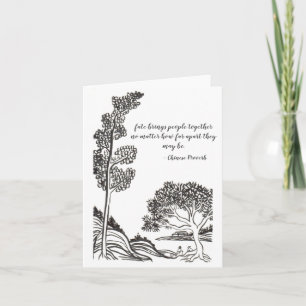 Grußkarte für die Wohltätigkeit Karte