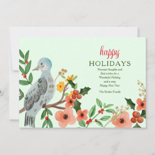 Grußkarte für einen guten Urlaub Feiertagskarte