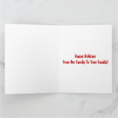 Grußkarte für einen guten Urlaub Karte (Innenseite)