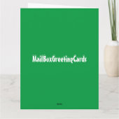 Grußkarte für einen guten Urlaub Karte (Rückseite)