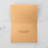 Grußkarte für Erntedank Karte (Innenseite)