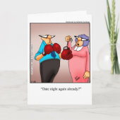 Grußkarte für Familie Fitness Wochenende Grußkarte Karte (Vorderseite)