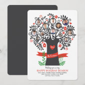 Grußkarte für Familienbaum 8+ Foto Einladung (Vorne/Hinten)