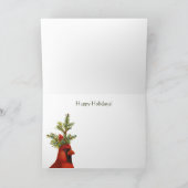 Grußkarte für Feiertage Feiertagskarte (Innenseite)