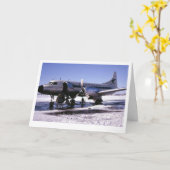 Grußkarte für Flugzeuge Karte (Gelbe Blume)