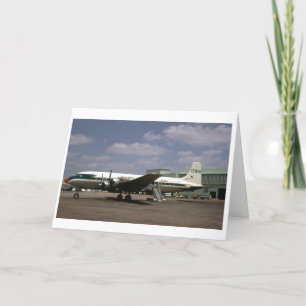 Grußkarte für Flugzeuge Karte