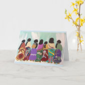 Grußkarte für Frauen aller Möglichkeiten Karte (Gelbe Blume)