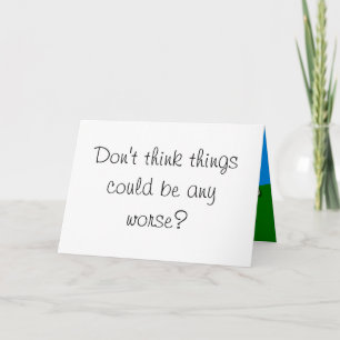 Grußkarte für Freunde Karte