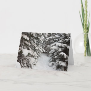 Grußkarte für Frieden und Freude Feiertagskarte