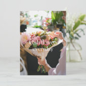 Grußkarte für frische Blume Karte (Stehend Vorderseite)