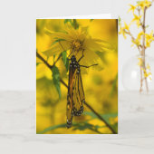 Grußkarte für gelbe Blumen Karte (Gelbe Blume)