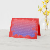 Grußkarte für gerahmte Liebe Karte (Gelbe Blume)