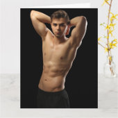 Grußkarte für glatte Pads Hot Typ Karte (Gelbe Blume)