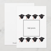 Grußkarte für Graduierungsklammern Feiertagskarte (Vorne/Hinten)