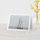 Grußkarte für große Schiffe Karte (Gelbe Blume)