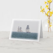 Grußkarte für große Schiffe Karte (Gelbe Blume)