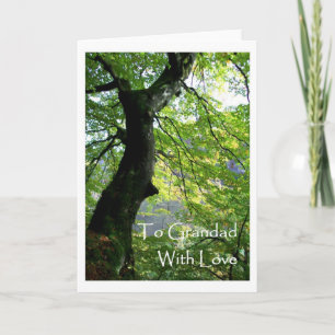 Grußkarte für Großeltern - für Großvater Karte