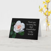 Grußkarte für Großeltern Karte (Gelbe Blume)