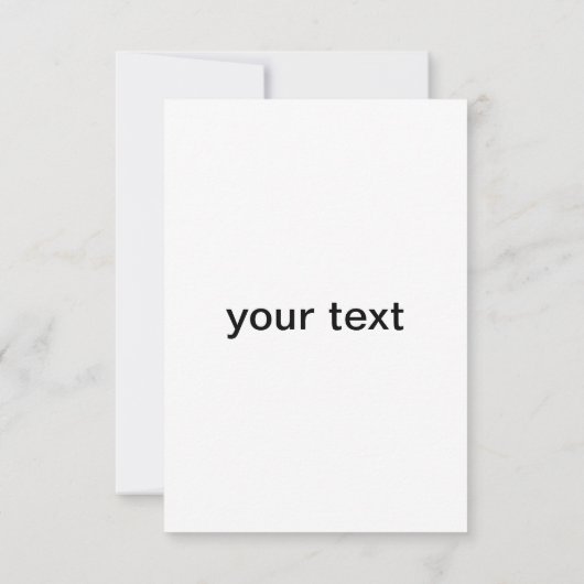 Grußkarte für grüne Blätter (Rückseite)