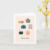 Grußkarte für Handgezogene Feiertage Karte (Gelbe Blume)