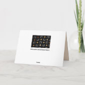 Grußkarte für Hunde Karte (Rückseite)