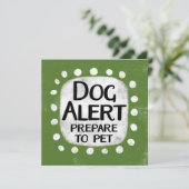 Grußkarte für Hunde Karte (Stehend Vorderseite)