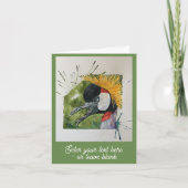 Grußkarte für individuell anpassbare Krane Karte (Vorderseite)