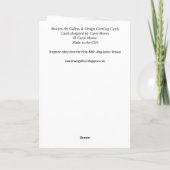 Grußkarte für Inspirationen Karte (Rückseite)