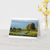 Grußkarte für irische Bilder Karte (Gelbe Blume)