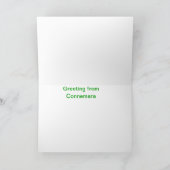 Grußkarte für irische Bilder Karte (Innenseite)