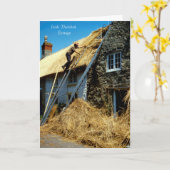 Grußkarte für irische Bilder Karte (Gelbe Blume)