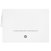 Grußkarte für italienische Kräuter (Rückseite Horizontal)