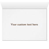 Grußkarte für italienische Kräuter (Innenansicht Horizontal (Unten))