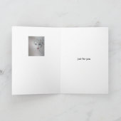 Grußkarte für jede Anlässe Karte (Innenseite)