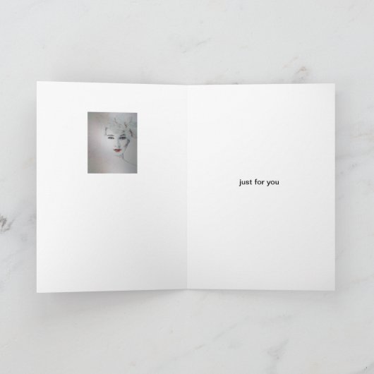 Grußkarte für jede Anlässe Karte (Innenseite)