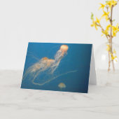 Grußkarte für JellyFish Karte (Gelbe Blume)
