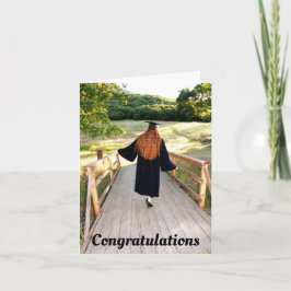 Grußkarte für junge Abschluss Karte